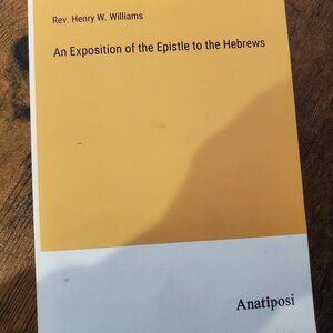 An Exposition of the Epistle to the Hebrews by REV Henry W. Williams Paperback